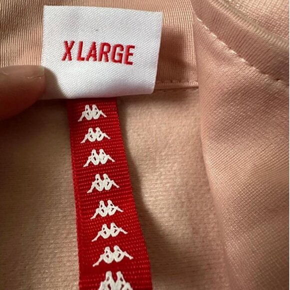 Classic Kappa 222 Banda Wanniston track jacket in baby pink w - Picture 6 of 8